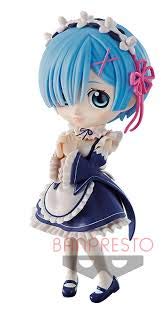 【中古】【非常に良い】Re:ゼロから始める異世界生活 Q posket レム フィギュア 特別カラー ver.｜ドリエムコーポレーション