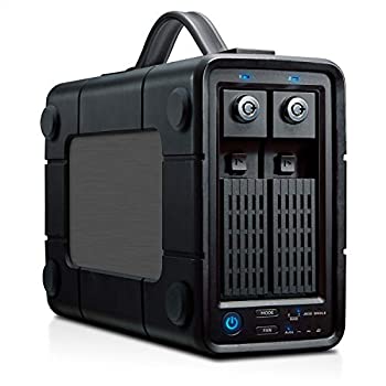 【中古】エレコム 外付けハードディスク HDD 2TB 2Bay USB3.1 RAID機能搭載 ELD-2B020UBK