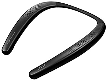 【中古】JVC SP-A7WT-B NAGARAKU ウェアラブルネックスピーカー ワイヤレス Bluetooth 約15時間連続再生 本体約83g軽量設計 生活防水対応 父の日ギフト｜ドリエムコーポレーション