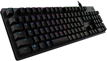 【中古】Logicool G ロジクール G ゲーミングキーボード 有線 G512 GXスイッチ タクタイル メカニカル キーボード 日本語配列 LIGHTSYNC RGB G512r-TC 国