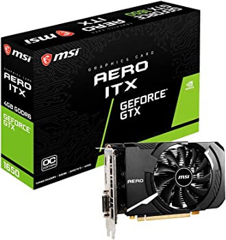 【中古】MSI Gaming GeForce GTX 1650 128ビット HDMI/DP/DVI 4GB GDRR6 HDCP サポート DirectX 12 VR Ready OC ITX グラフィックスカード (GTX 1650 D6