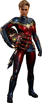 【中古】ホットトイズ ムービー・マスターピース アベンジャーズ/エンドゲーム キャプテン・マーベル 1/6スケールフィギュア 青|ドリエムコーポレーション