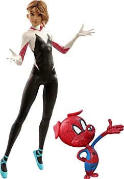 【中古】【非常に良い】ホットトイズ ムービー・マスターピース スパイダーマン:スパイダーバース スパイダー・グウェン 1/6スケールフィギュア