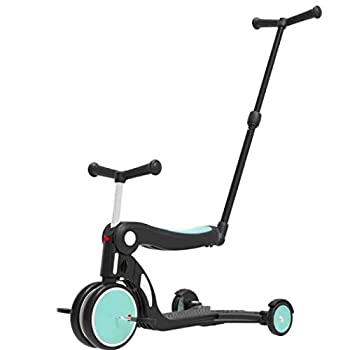 【中古】キックスクーター 子供用 5 in 1 折りたたみ 三輪車 子供用 3輪キックボード 3階段調節可能 三輪車 後輪ブレーキ キックスクーター 乗用玩具 持｜ドリエムコーポレーション