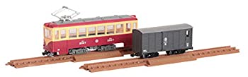 【中古】トミーテック 鉄道コレクション 鉄コレ ナローゲージ80 猫屋線直通用路面電車 (全金車) + 貨車セット ジオラマ用品 (メーカー初回受注限定生産)|ドリエムコーポレーション