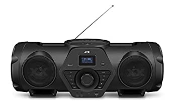 【中古】JVC RV-NB250BT XXシリーズ BluetoothR搭載オールインワンCDシステム ツインウーファー・ハイパワーアンプ搭載 重低音サウンド ブラック