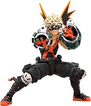 【中古】海洋堂 figurecomplex AMAZING YAMAGUCHI 爆豪勝己 Bakugo Katsuki 約155mm ABS&PVC製 塗装済アクションフィギュア リボルテック
