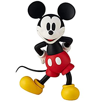【中古】figurecomplex ムービー・リボ ミッキーマウス（1936）MICKEY MOUSE 約105mm ABS&PVC製 塗装済みアクションフィギュア リボルテック