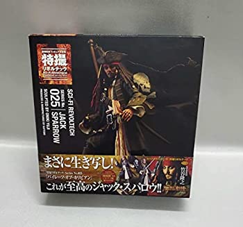 【中古】REVOLTECH リボルテック パイレーツオブカリビアン 025 JACK SPARROW ジャックスパロウ