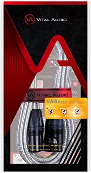 【中古】VITAL AUDIO VAB Pair-1.0m 3MX / 3FX(VBP1MF) バランスケーブル(ペア) VABシリーズ XLR-M(オス) / XLR-F(メス) マイクケーブル ノイズ低減 耐熱