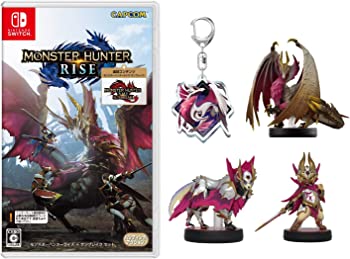 【中古】モンスターハンターライズ + サンブレイク セット -Switch +【モンスターハンターライズ:サンブレイク amiibo3種セット】メル・ゼナ + オトモガ 24,424円