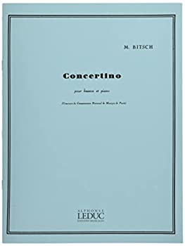 【中古】(未使用･未開封品)ビッチ : 小協奏曲 コンチェルティーノ (ファゴット、ピアノ) ルデュック出版