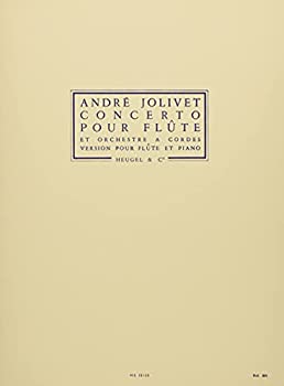 【中古】(未使用･未開封品)ジョリヴェ : フルート協奏曲 コンチェルト (フルート、ピアノ) ウジェル出版 22,053円