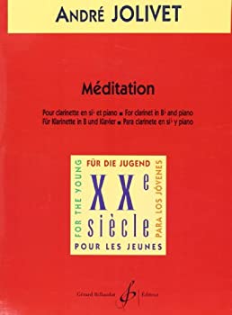 【中古】【非常に良い】ジョリヴェ : 瞑想 (クラリネット、ピアノ) ビヨドー出版