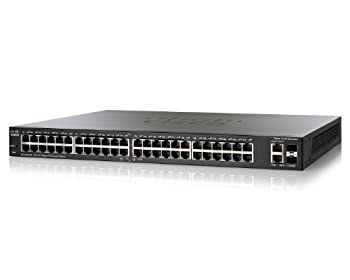 【中古】Cisco Small Business SLM2048PT-NA - switch - 50 ports