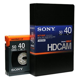 【中古】SONY BCT-40固定ディスク HDCAM磁気テープ スモールテープ 40分 1本