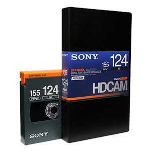【中古】SONY FUJIFILM BCT-124HDL HDCAM磁気テープ ラージカセット 124分 1本