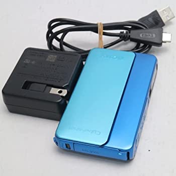 【中古】ソニー SONY Cyber-shot TX20 (1620万/光学x4) 青色