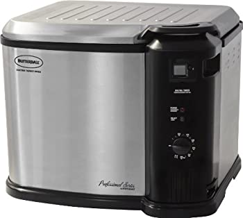 【中古】【非常に良い】電気フライヤー Masterbuilt 23011114 Butterball Indoor Gen III Electric Fryer Cooker Extra Large Capacity (米国仕様)