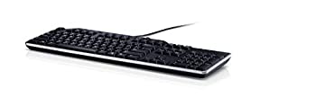 【中古】Dell KB522 Business Multimedia - Keyboard - USB - for Inspiron 11 3179, 15 55XX, 17 5767, Latitude 7370, 7414, E5270