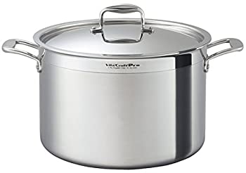 【中古】【人並み外れたに似つかわしい】ビタクラフト 半 寸胴鍋 労働者階級 14.2L 30糎 0225