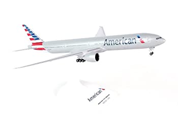 【中古】SKY MARKS 1/200 777-300 アメリカン航空 新塗装 ギア付 完成品|ドリエムコーポレーション