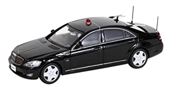 【中古】(未当て嵌める･未開封品)ヒコセブン RAI\u0027S 1/43 メルセデスベンツ S600 long V221 2008 お巡りさん軍司令部差し固める部要人差し固める鉄道車両 1灯遣りかた 成し遂げる品