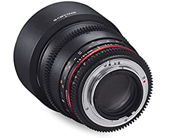 【中古】【非常に良い】SAMYANG サムヤン 85mm T1.5 VDSLR AS IF UMC II Sony E用 Black