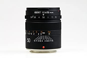 【中古】【非常に良い】KIPON 単焦点レンズ IBERIT (イベリット) 50mm f / 2.4レンズfor Fujifilm Xレンズ Frosted Black(つや消し ブラック)|ドリエムコーポレーション
