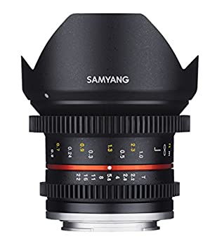 【中古】SAMYANG 単焦点広角レンズ 12mm T2.2 キヤノン EOS M用 APS-C用|ドリエムコーポレーション