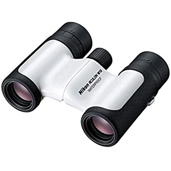 【中古】【非常に良い】Nikon 双眼鏡 アキュロン W10 8x21 ダハプリズム式 8倍21口径 ホワイト ACW108X21WH