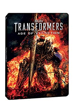 【中古】(未使用･未開封品)Transformers: Zanik 3BD (3D+2D+bonus BD) - steelbook / Transformers: Age of Extinction (czech version)
