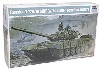 【中古】トランペッター 1/35 ソビエト軍 T-72B/B1主力戦車 "コンタークト1" プラモデル|ドリエムコーポレーション