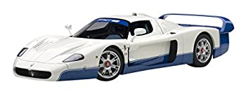 【中古】AUTOart 1/18 マセラティ MC12 (パール白いこと/青碧) 遣っ付ける品