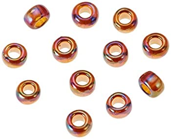 【中古】TOHO 特小ビーズ 10束入り 糸通しビーズ 外径約1.5mm No.177 100m入り|ドリエムコーポレーション
