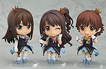 【中古】【非常に良い】ねんどろいどこ～で シンデレラガールズ 凛・卯月・未央セット 全高約10cm ABS&PVC製 塗装済み可動フィギュア｜ドリエムコーポレーション