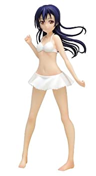 【中古】【非常に良い】BEACH QUEENS ラブライブ! 園田海未 1/10スケール PVC製 塗装済み完成品フィギュア