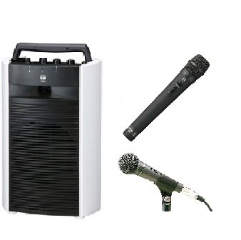 【中古】(未使用･未開封品)TOA ポータブルアンプ・CD付/シングル WA-2700CD+WM-1220+DM-1300｜ドリエムコーポレーション