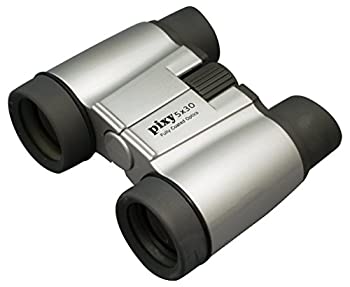 【中古】【非常に良い】PIXY 双眼鏡 PIXY 5x30 オペラグラス 5倍 30口径 シルバー 025002