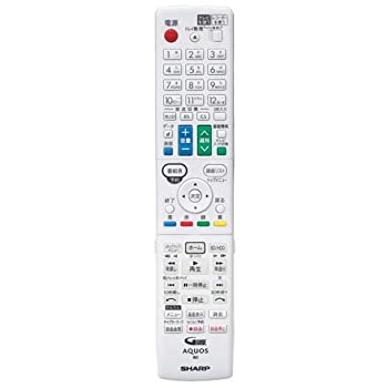 【中古】(未使用･未開封品)シャープ ブルーレイディスクレコーダー用リモコン(46380263)[適合機種]BD-W550SW｜ドリエムコーポレーション