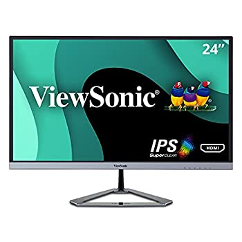 【中古】ViewSonic 23.8in管する/1920x1080/SuperClear?AH-IPS/超薄型心積もり/HDMI/DisplayPort/VX2476-smhd