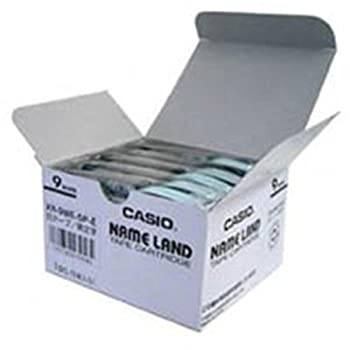 【中古】(未使用・未開封品)カシオ計算機(CASIO) ラベルテープ XR-9WE 白に黒文字 9mm 20個|ドリエムコーポレーション