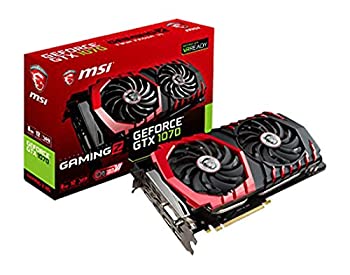 【中古】MSI GeForce GTX 1070 GAMING Z 8G ゲーミング グラフィクスゲーム盤 GEFORCE GTX1070 OC流行り物 VR READY