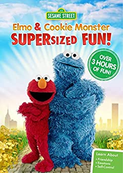 【中古】Sesame Street: Elmo and Cookie Monster Supersized Fun [DVD]