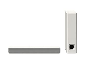 【中古】ソニー サウンドバー 2.1ch NFC/Bluetooth ホームシアターシステム クリームホワイト HT-MT300 WM｜ドリエムコーポレーション