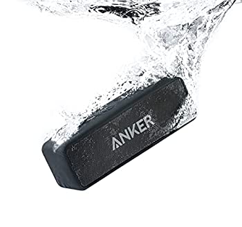 【中古】【非常に良い】Anker Soundcore 2 (12W Bluetooth 5 スピーカー 24時間連続再生)【完全ワイヤレスステレオ対応/強化された低音 / IPX7防水規格 / デュアルドラ