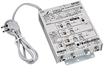 【中古】【非常に良い】DXアンテナ CS/BS-IF・UHF・VLow・FMブースター 【2K 4K 8K 対応】 小規模集合住宅共同受信用 省電力設計 混合器機能付き CUF35MS