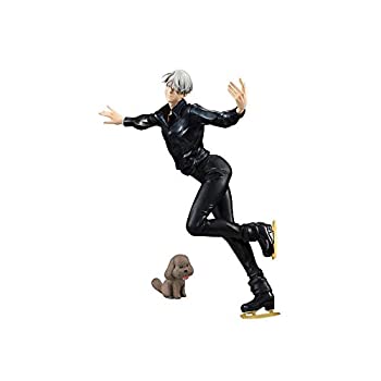 【中古】【非常に良い】【特典】G.E.M.シリーズ ユーリ！！！ on ICE ヴィクトル・ニキフォロフ おでかけマッカチン付 1/8 完成品フィギュア(メガトレショップ限定)