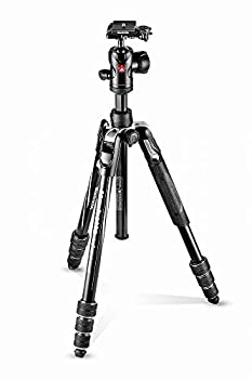 【中古】ヴァイテックイメージング Manfrotto 三脚 Befreeアドバンス アルミ 4段 自由雲台 ツイストロック式T三脚キット ブラック 全伸高150cm 縮長40cm