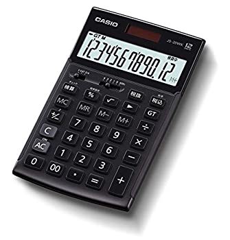 【中古】(未使用・未開封品)カシオ 本格実務電卓 12桁 検算機能 グリーン購入法適合 ジャストタイプ ブラック JS-20WK-MBK-N|ドリエムコーポレーション